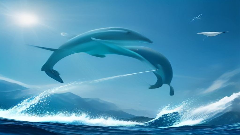 Delphinus the Dolphin has a graceful kite shape